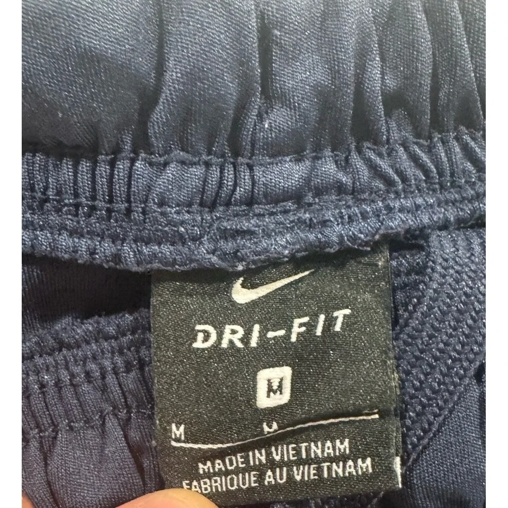 Nike Shorts Youth Boys Medium Navy Blue Dri-FIT Athletic Outdoor Swoosh Logo